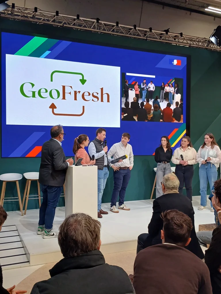 étudiants lors du concours Make IT Agri